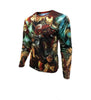 Costume 3d Super Hero Jersey Long Sleeves