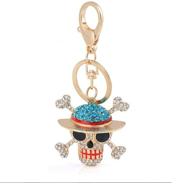 Skeleton Style Keychains Charm